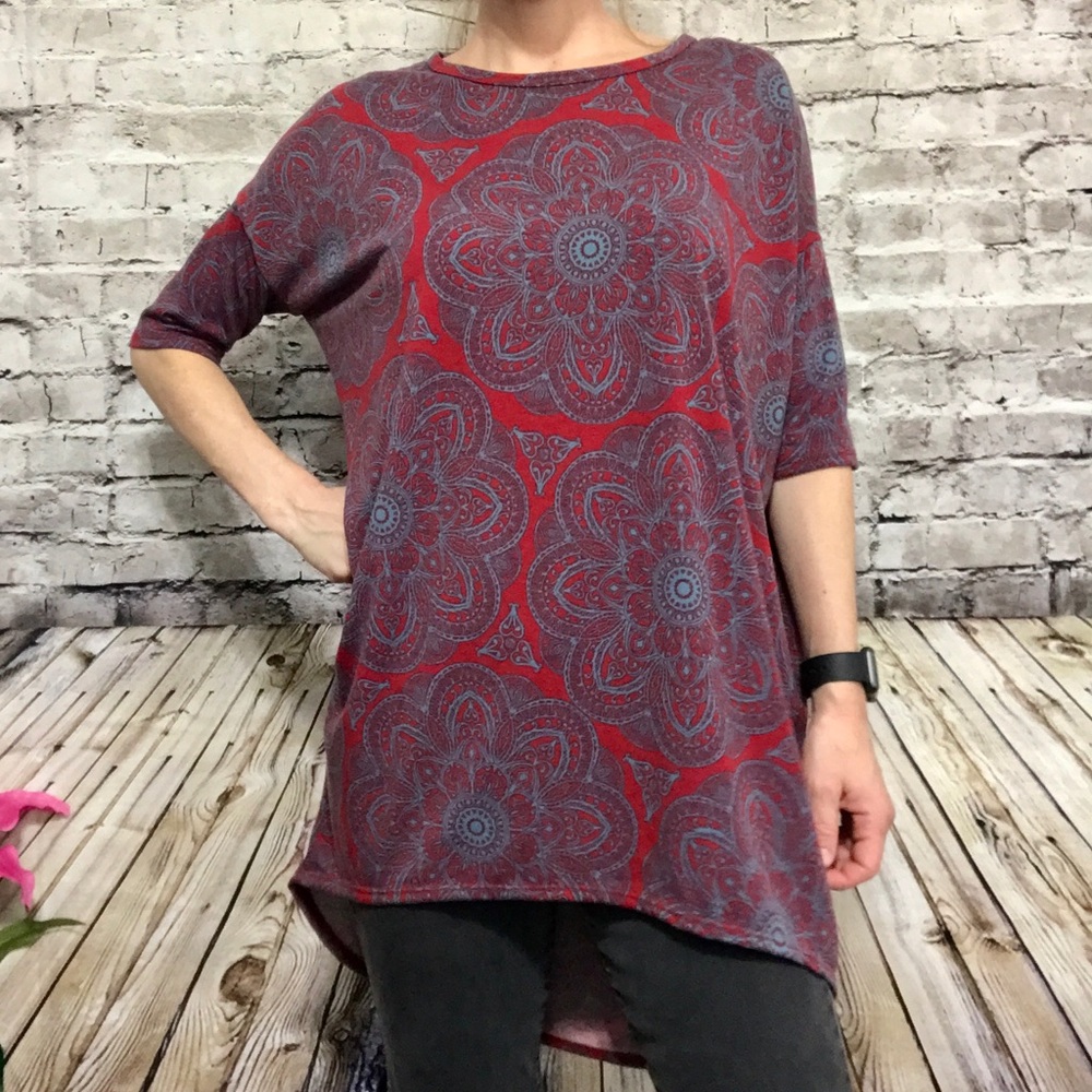 ‼️NWOT Lularoe High Low Irma Tunic Tee‼️ - Picture 5 of 8